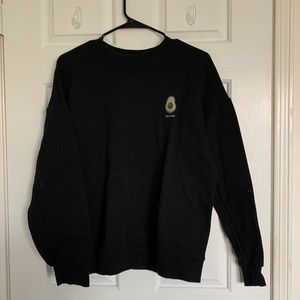 Avocado Black Crew Neck Sweater